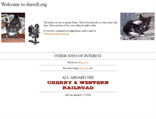 Tablet Screenshot of darrell.org